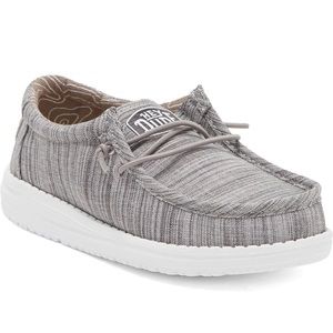 Hey Dude Kids’ Wally Moc Toe Sneaker